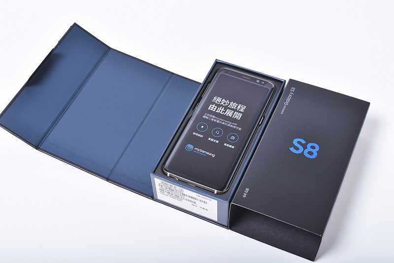 Samsung Galaxy S8 開箱