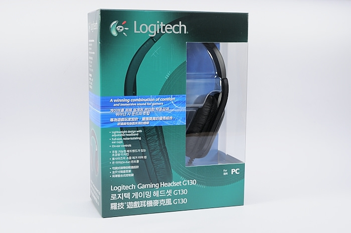 logitech-g130 遊戲耳麥 開箱
